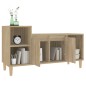 vidaXL Mueble para TV madera contrachapada roble Sonoma 100x35x55 cm vidaXL Mueble para TV madera contrachapada roble Sonoma 100x35x55 cm