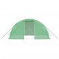 vidaXL Invernadero con estructura de acero verde 8 m² 4x2x2 m vidaXL Invernadero con estructura de acero verde 8 m² 4x2x2 m