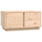 vidaXL Mesa de centro de madera maciza de pino 80x50x40 cm vidaXL Mesa de centro de madera maciza de pino 80x50x40 cm