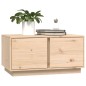 vidaXL Mesa de centro de madera maciza de pino 80x50x40 cm vidaXL Mesa de centro de madera maciza de pino 80x50x40 cm