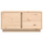 vidaXL Mesa de centro de madera maciza de pino 80x50x40 cm vidaXL Mesa de centro de madera maciza de pino 80x50x40 cm