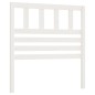 vidaXL Cabecero de cama madera maciza de pino blanco 81x4x100 cm vidaXL Cabecero de cama madera maciza de pino blanco 81x4x100 cm