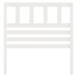 vidaXL Cabecero de cama madera maciza de pino blanco 81x4x100 cm vidaXL Cabecero de cama madera maciza de pino blanco 81x4x100 cm