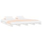 vidaXL Cama de palets madera maciza de pino blanca 120x200 cm vidaXL Cama de palets madera maciza de pino blanca 120x200 cm