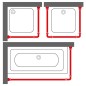 Sealskin Barra de cortina de ducha Easy-Roll aluminio mate Sealskin Barra de cortina de ducha Easy-Roll aluminio mate