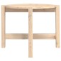 vidaXL Mesa de centro de madera maciza de pino 62,5x45 cm vidaXL Mesa de centro de madera maciza de pino 62,5x45 cm