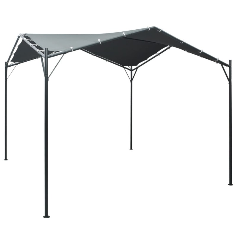 vidaXL Cenador carpa de acero gris antracita 3x3 m vidaXL Cenador carpa de acero gris antracita 3x3 m