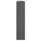 vidaXL Cubierta de radiador madera maciza de pino gris 169x19x84 cm vidaXL Cubierta de radiador madera maciza de pino gris 169x19x84 cm