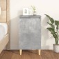 vidaXL Mesita de noche madera contrachapada gris hormigón 40x35x70 cm vidaXL Mesita de noche madera contrachapada gris hormigón 40x35x70 cm