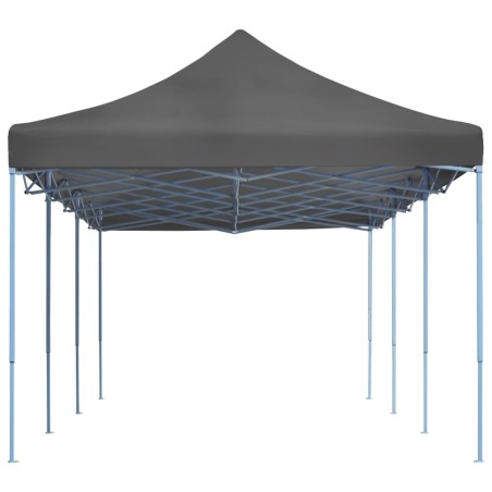 vidaXL Carpa para fiestas pop-up plegable antracita 3x9 m