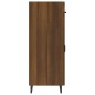 vidaXL Aparador de madera de ingeniería marrón roble 69,5x34x90 cm vidaXL Aparador de madera de ingeniería marrón roble 69,5x34x90 cm