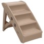 vidaXL Escalera plegable para perros marrón 62x40x49,5 cm vidaXL Escalera plegable para perros marrón 62x40x49,5 cm