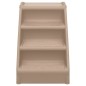 vidaXL Escalera plegable para perros marrón 62x40x49,5 cm vidaXL Escalera plegable para perros marrón 62x40x49,5 cm