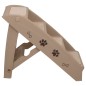 vidaXL Escalera plegable para perros marrón 62x40x49,5 cm vidaXL Escalera plegable para perros marrón 62x40x49,5 cm