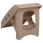 vidaXL Escalera plegable para perros marrón 62x40x49,5 cm vidaXL Escalera plegable para perros marrón 62x40x49,5 cm