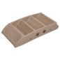vidaXL Escalera plegable para perros marrón 62x40x49,5 cm vidaXL Escalera plegable para perros marrón 62x40x49,5 cm