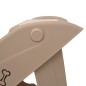 vidaXL Escalera plegable para perros marrón 62x40x49,5 cm vidaXL Escalera plegable para perros marrón 62x40x49,5 cm