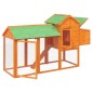vidaXL Gallinero madera maciza de pino marrón 193x65x117 cm vidaXL Gallinero madera maciza de pino marrón 193x65x117 cm