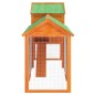 vidaXL Gallinero madera maciza de pino marrón 193x65x117 cm vidaXL Gallinero madera maciza de pino marrón 193x65x117 cm