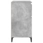 vidaXL Aparador de madera contrachapada gris hormigón 60x35x70 cm vidaXL Aparador de madera contrachapada gris hormigón 60x35x70 cm