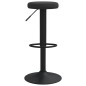vidaXL Taburetes de cocina 2 unidades terciopelo negro vidaXL Taburetes de cocina 2 unidades terciopelo negro