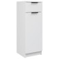 vidaXL Armario de baño madera contrachapada blanco 32x34x90 cm vidaXL Armario de baño madera contrachapada blanco 32x34x90 cm