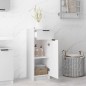 vidaXL Armario de baño madera contrachapada blanco 32x34x90 cm vidaXL Armario de baño madera contrachapada blanco 32x34x90 cm