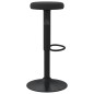vidaXL Taburetes de cocina 2 unidades terciopelo negro vidaXL Taburetes de cocina 2 unidades terciopelo negro