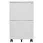 vidaXL Armario archivador acero gris claro 39x45x67 cm vidaXL Armario archivador acero gris claro 39x45x67 cm