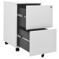 vidaXL Armario archivador acero gris claro 39x45x67 cm vidaXL Armario archivador acero gris claro 39x45x67 cm