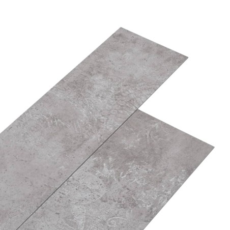 vidaXL Lamas para suelo de PVC autoadhesivas gris tierra 5,02 m² 2mm