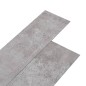 vidaXL Lamas para suelo de PVC autoadhesivas gris tierra 5,02 m² 2mm vidaXL Lamas para suelo de PVC autoadhesivas gris tierra 5,02 m² 2mm