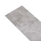 vidaXL Lamas para suelo de PVC autoadhesivas gris tierra 5,02 m² 2mm vidaXL Lamas para suelo de PVC autoadhesivas gris tierra 5,02 m² 2mm