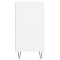 vidaXL Aparador de madera contrachapada blanco 60x35x70 cm vidaXL Aparador de madera contrachapada blanco 60x35x70 cm