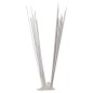 vidaXL Set de 20 hileras pinchos contra pájaros y palomas 2 filas 10 m vidaXL Set de 20 hileras pinchos contra pájaros y palomas 2 filas 10 m