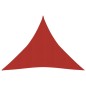 vidaXL Toldo de vela HDPE rojo 160 g/m² 4x4x4 m vidaXL Toldo de vela HDPE rojo 160 g/m² 4x4x4 m