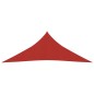 vidaXL Toldo de vela HDPE rojo 160 g/m² 4x4x4 m vidaXL Toldo de vela HDPE rojo 160 g/m² 4x4x4 m