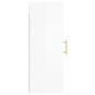 vidaXL Armario de pared blanco brillante 34,5x34x90 cm vidaXL Armario de pared blanco brillante 34,5x34x90 cm