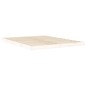 vidaXL Estructura de cama madera maciza de pino blanco 150x200 cm