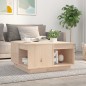 vidaXL Mesa de centro madera maciza de pino 60x61x32,5 cm vidaXL Mesa de centro madera maciza de pino 60x61x32,5 cm