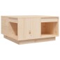 vidaXL Mesa de centro madera maciza de pino 60x61x32,5 cm vidaXL Mesa de centro madera maciza de pino 60x61x32,5 cm