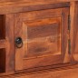 vidaXL Mueble de TV con puertas madera maciza de acacia 112x30x40 cm vidaXL Mueble de TV con puertas madera maciza de acacia 112x30x40 cm