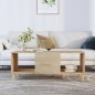 vidaXL Mesa de centro madera contrachapada roble Sonoma 102x50x40 cm vidaXL Mesa de centro madera contrachapada roble Sonoma 102x50x40 cm