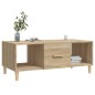 vidaXL Mesa de centro madera contrachapada roble Sonoma 102x50x40 cm vidaXL Mesa de centro madera contrachapada roble Sonoma 102x50x40 cm