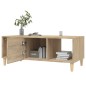 vidaXL Mesa de centro madera contrachapada roble Sonoma 102x50x40 cm vidaXL Mesa de centro madera contrachapada roble Sonoma 102x50x40 cm