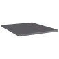 vidaXL Estante estantería 8 uds contrachapada gris brillo 40x50x1,5 cm vidaXL Estante estantería 8 uds contrachapada gris brillo 40x50x1,5 cm