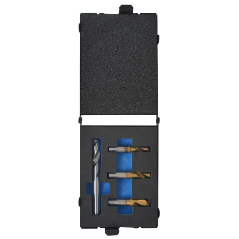 vidaXL Juego de brocas para puntos de soldadura 4 piezas HSS vidaXL Juego de brocas para puntos de soldadura 4 piezas HSS