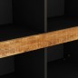 vidaXL Armario auxiliar de madera maciza de mango 85x33x75 cm