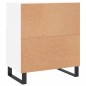 vidaXL Aparador de madera contrachapada blanco 60x35x70 cm vidaXL Aparador de madera contrachapada blanco 60x35x70 cm