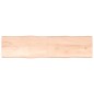 vidaXL Tablero de mesa madera maciza borde natural 200x50x(2-4) cm vidaXL Tablero de mesa madera maciza borde natural 200x50x(2-4) cm
